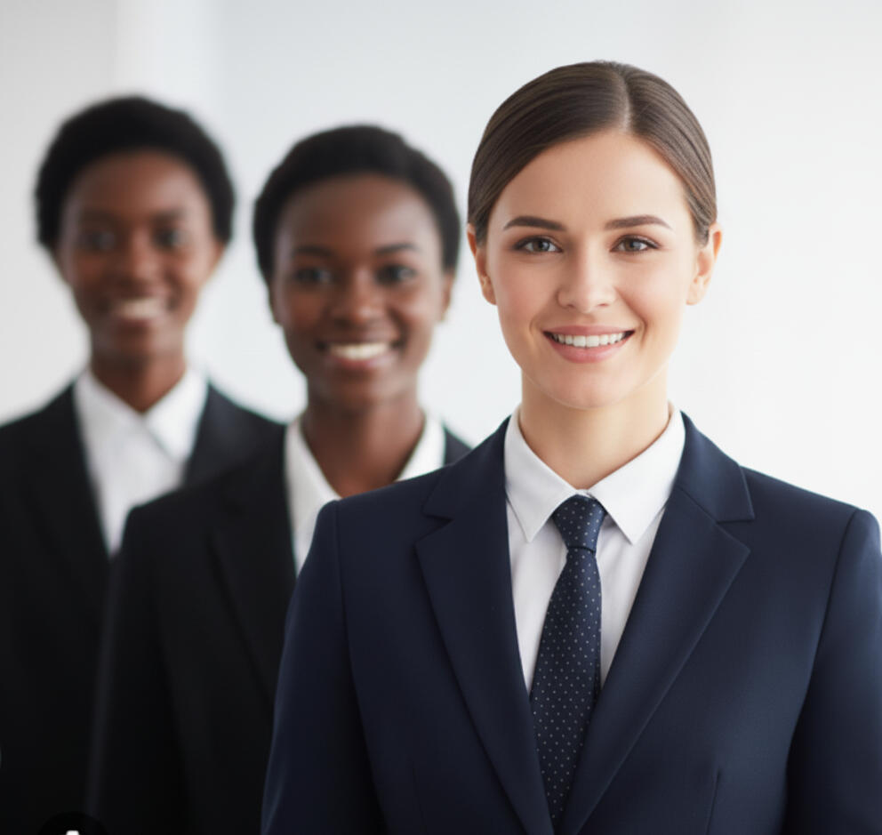 DC Head shot photo photo of a DC employee in a Head shot photo booth